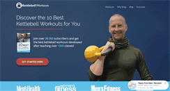 Desktop Screenshot of kettlebellsworkouts.com